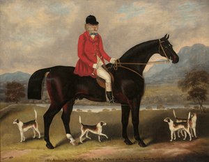 John Dawson Duckett on Lad, 1856