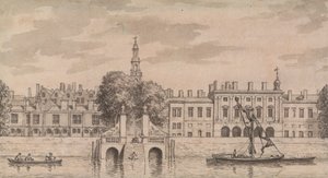 Gamla Somerset House av Samuel Wale