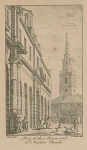En del av Meuse och St Martins kyrka av Samuel Wale