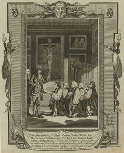 De sju biskoparna presenterade sin petition till kung James II på St James