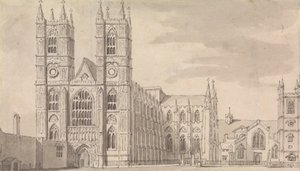 Westminster Abbey av Samuel Wale