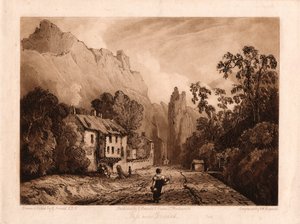Passera nära Dinant av Samuel William Reynolds