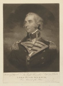 Viceamiral Lord Hugh Seymour av Samuel William Reynolds