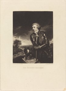 Sir Jeffery Amherst av Samuel William Reynolds I after Sir Joshua Reynolds