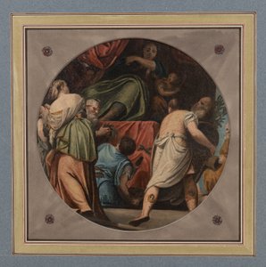 Takrondell (olja på papper)