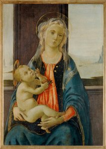 Madonna of the Sea (tempera på trä)