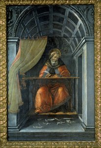 Der heilige Augustinus in seiner Zelle