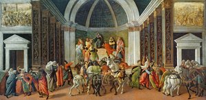 The Story of Virginia, c.1500 (tempera på panel) av Sandro Botticelli