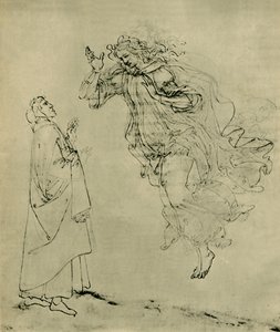 Dante och Beatrice, 1492-1495, 1943. av Sandro Botticelli