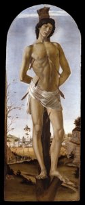 Den helige Sebastian av Sandro Botticelli