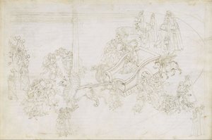 Teckningar till Dantes ”Den gudomliga komedin” (Purgatorio 31) av Sandro Botticelli