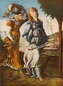 Judit och hennes tjänare med Holofernes huvud av Sandro Botticelli
