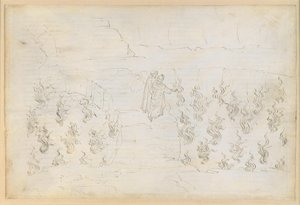 La Divina Commedia, Inferno XXVII: Helvetets åttonde krets (Malebolge), 8:e bolgia: Straffet för de falska rådgivarna; samtal med Guido da Montefeltro av Sandro Botticelli
