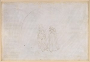 La Divina Commedia, Paradiso XVII. Den femte planetsfären (Mars himmel): Cacciaguida förutspår för Dante exil, men också evigt ryktbarhet av Sandro Botticelli