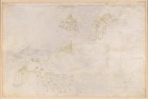 La Divina Commedia, Purgatorio IV. Förpurgatoriet: Öring, sockelmassivet och mittzonen; de försumligas uppstigning och botgöring av Sandro Botticelli