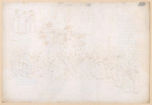 La Divina Commedia, Purgatorio XXVII. Uppstigningen till det jordiska paradiset: Vägen genom elden; Drömmen på trapporna till det jordiska paradiset; Dantes kröning av Sandro Botticelli