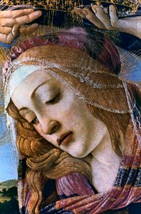 Madonna av Magnificat-detaljen, 1482 av Sandro Botticelli