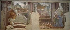 Tillkännagivande av S.Martino av Sandro Botticelli