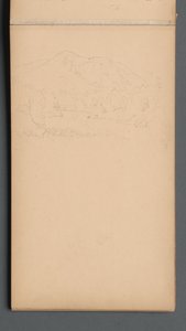 Skizzenbuch, Seite 08: Carter Mountain (?)
