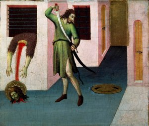 Halshuggningen av Johannes Döparen, 1400-talet