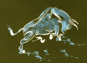Laddning av Blue Bull
