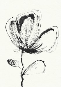 Expressiv bläckblomma av Santhosh ch
