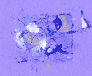 Expressivt lila abstrakt av Santhosh ch