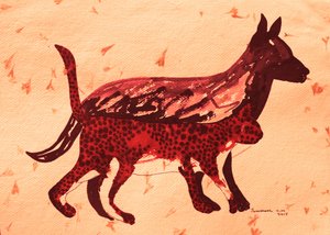 Primal Red-djur av Santhosh ch