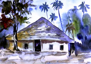 Purple Village Hem av Santhosh ch