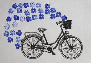 Nyckfulla cykelblommor av Santhosh ch