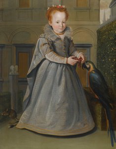 Porträtt av Lucrezia, dotter till Niccolò di Sinibaldo Gaddi av Santi di Tito