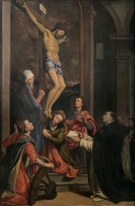 Vision av Saint Thomas Aquinas, 1593.