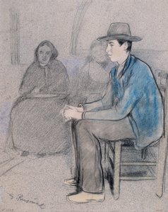Efter kriget. Det sorgliga hemmet av Santiago Rusiñol