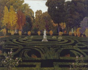 Gammal faun av Santiago Rusiñol