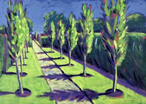 Avenue (akryl på kort) av Sara Hayward