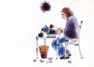 Burning the Midnight Oil, 2009 av Sara Hayward