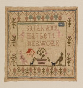 Provtagare av Sarah Ann Marbert