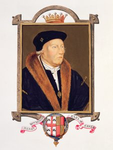 Porträtt av Henry Bourchier (d.1539) 2nd Earl of Essex från 