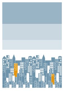 City Fizz Day, 2014 (grafiskt giclee-tryck) av Sarah Evans