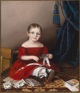 Mary Leypold Griffith (1838 - 1841) av Sarah Miriam Peale