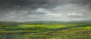 Englische Landschaft, 2023 von Sarah Thompson-Engels