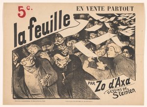 Reklamräkning för La feuille av Zo d