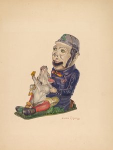 Toy Bank: Paddy and the Pig, ca. 1938. av Sarkis Erganian
