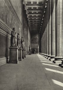 Berlin: Altes Museum; Gamla museet (s/v foto) av Sasha Stone