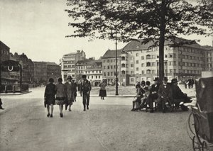 Berlin: Bulow-Platz (s/v foto) av Sasha Stone