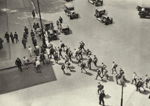 Berlin: En trupp av Wandervogel; Scouter (s/v foto) av Sasha Stone