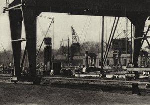 Berlin: Westhafen; Western Harbor (s/v foto) av Sasha Stone
