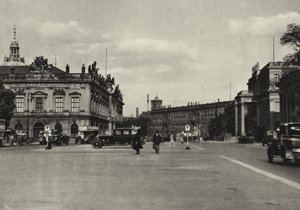 Berlin: Armory och Kronprinspalatset; Arsenal och kronprinspalatset (s/v foto) av Sasha Stone