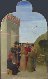 Vargen från Gubbio från Borgo del Santo Sepolcro altartavla, 1437-1444.