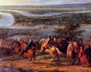 The Actions of the Great Conde, passage av Rhen